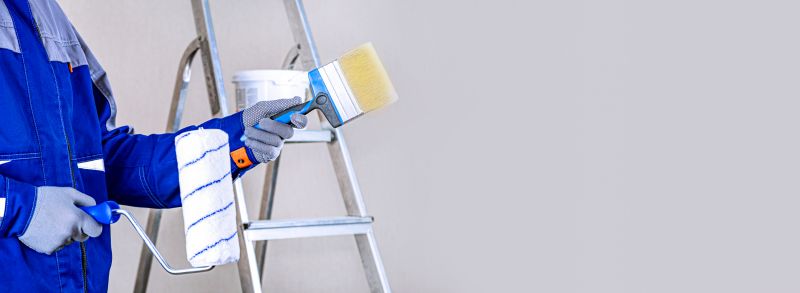 Commercial Ceiling Painting detail
