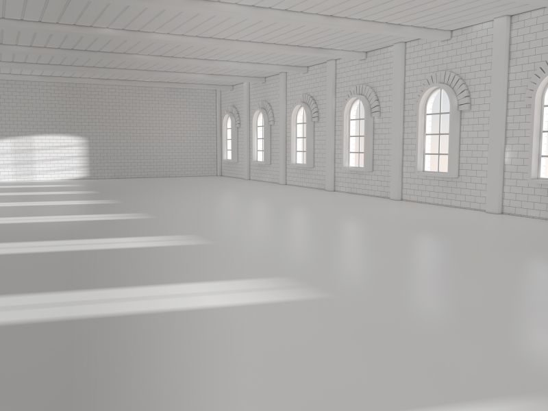 Industrial Interior Painting detail